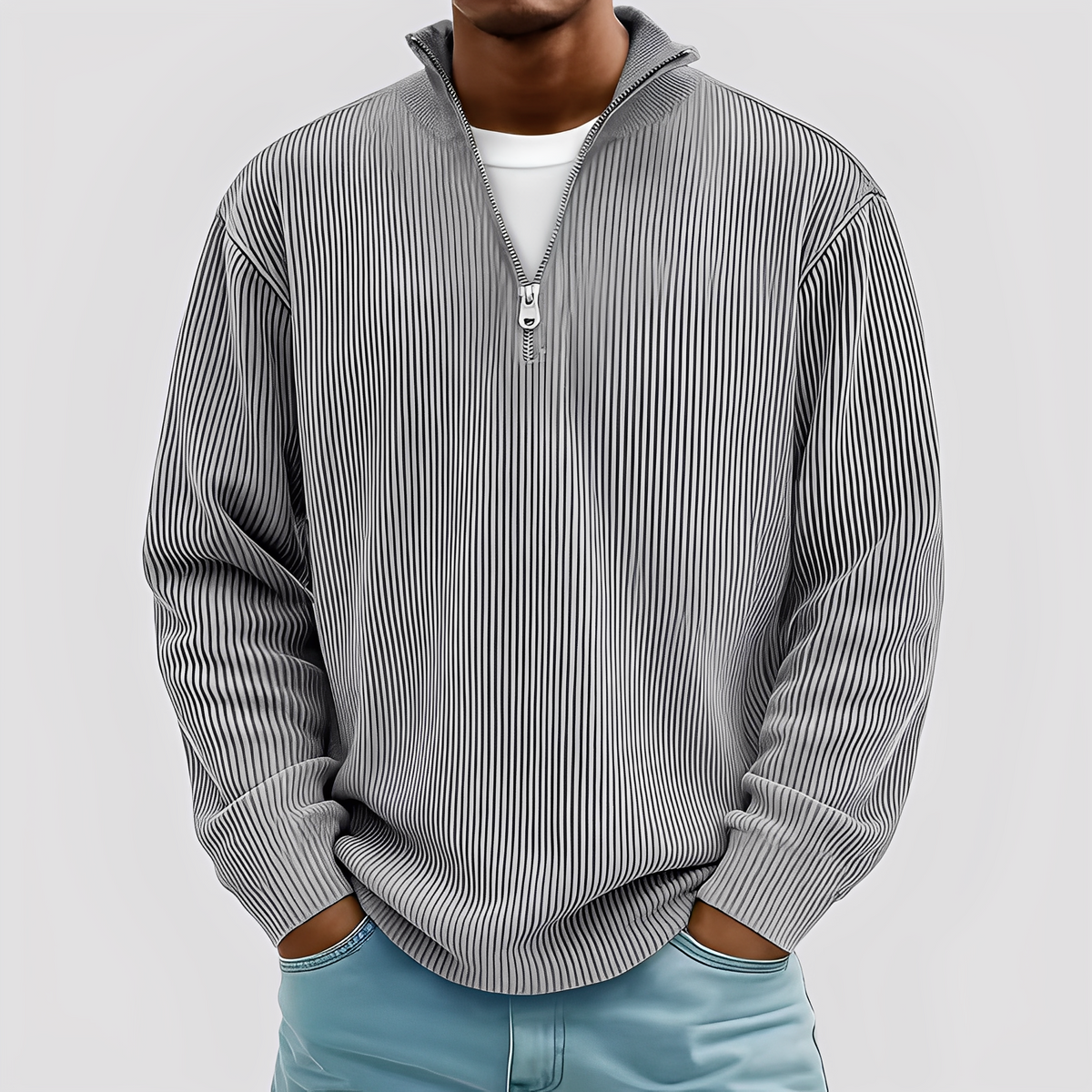 Henry - Moderner, kuscheliger und warmer Herrenpullover