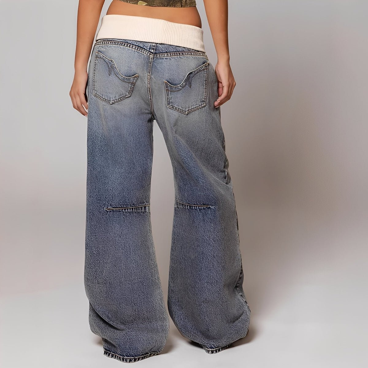 Vanessa - Bequeme und lässige Damenjeans mit weitem Schnitt