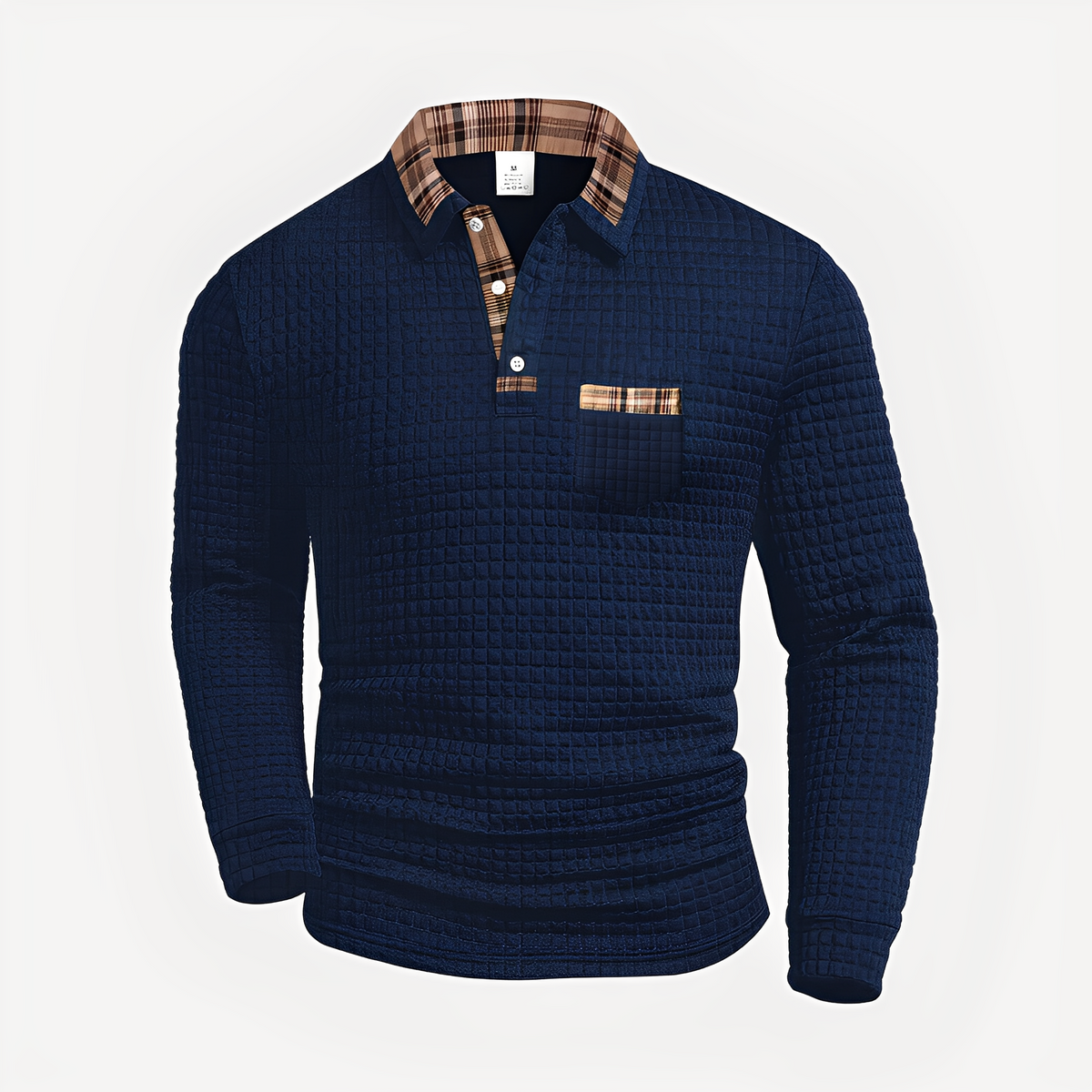 Morris - Schickes Langarm-Poloshirt