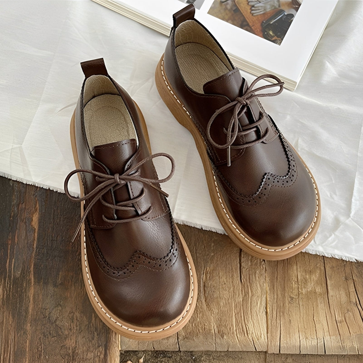 Vanessa - Klassische Oxford-Schuhe für Frauen