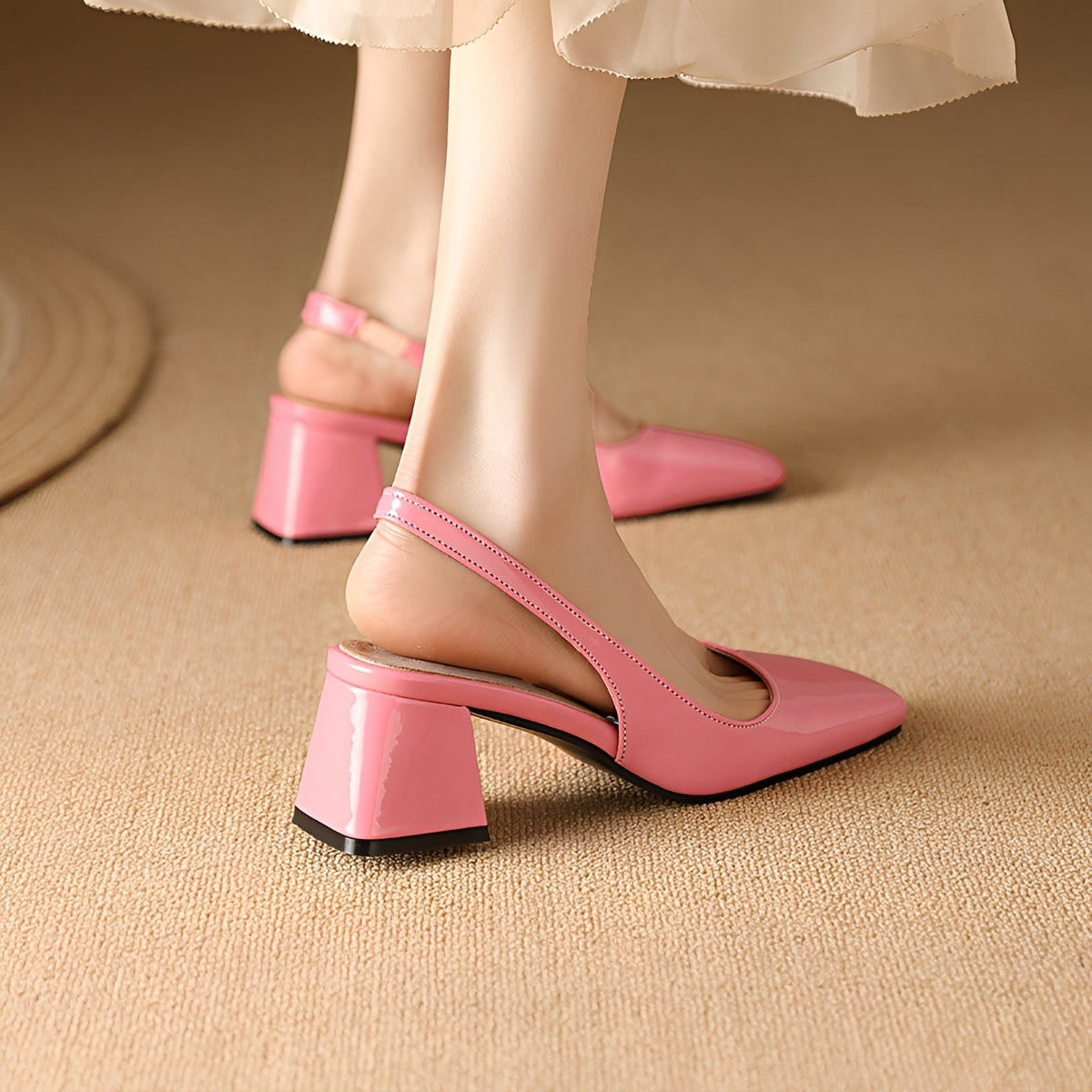 Kristen - Elegante Schuhe mit eckigem Absatz