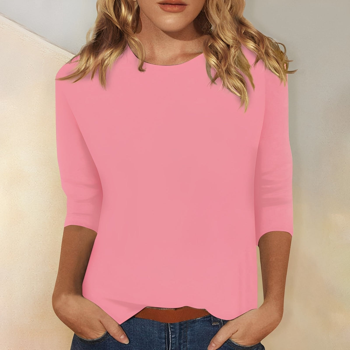 Katherina - Komfortables Rundhals-Shirt