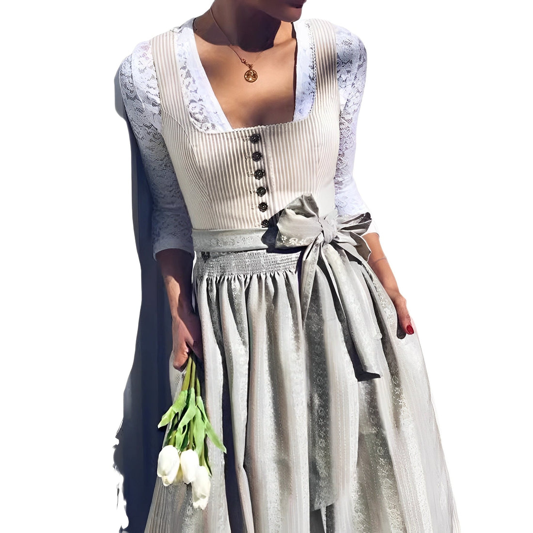 Eleanore - Elegantes und modisches Dirndl (Futter nicht enthalten)