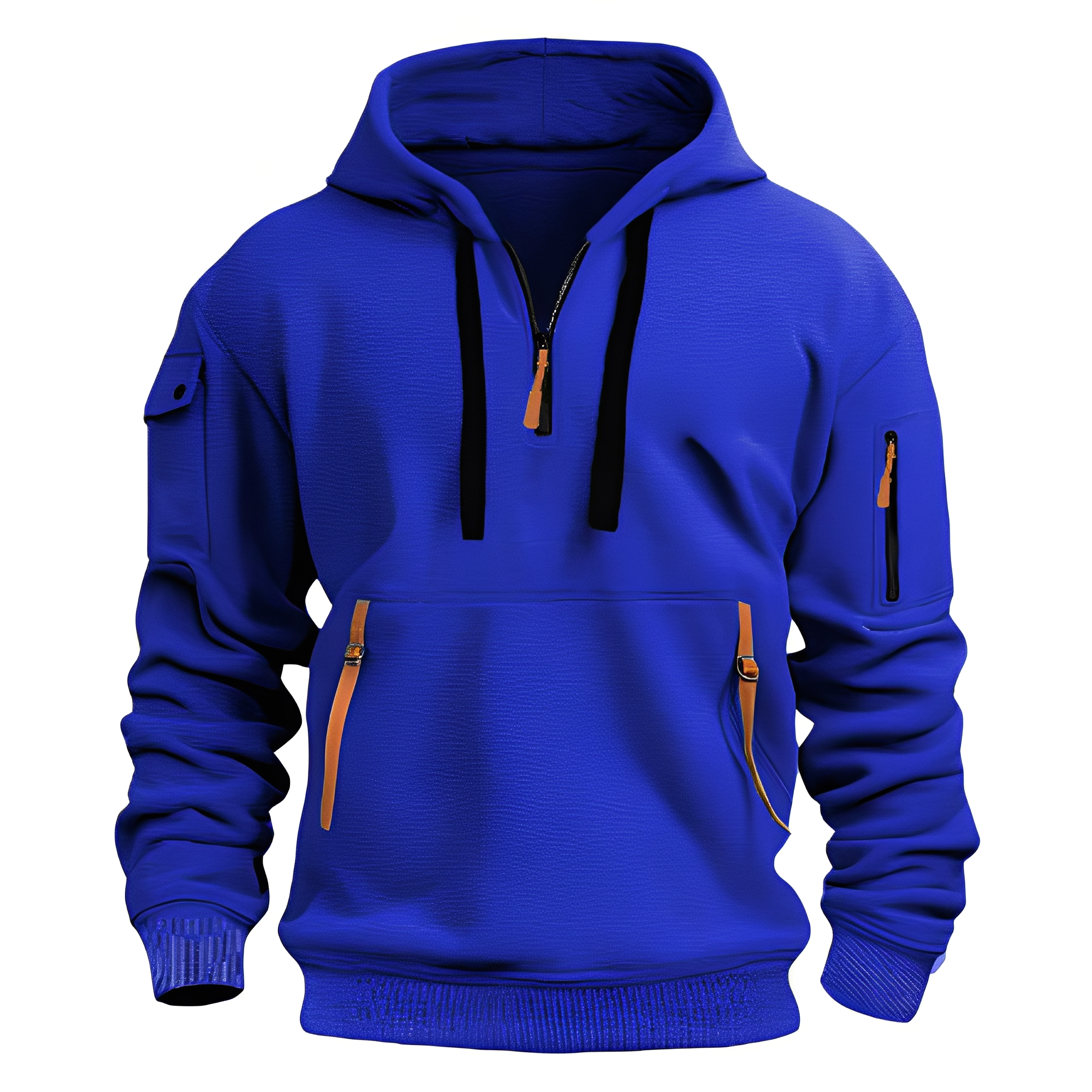 Burton - Eleganter Hoodie mit halbem Reißverschluss