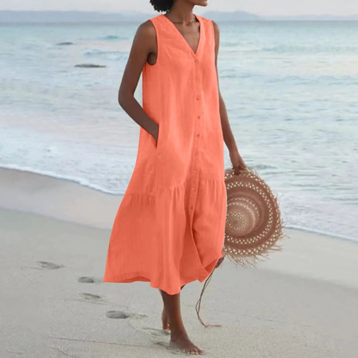 Lena- Luftiges Damen Sommerkleid