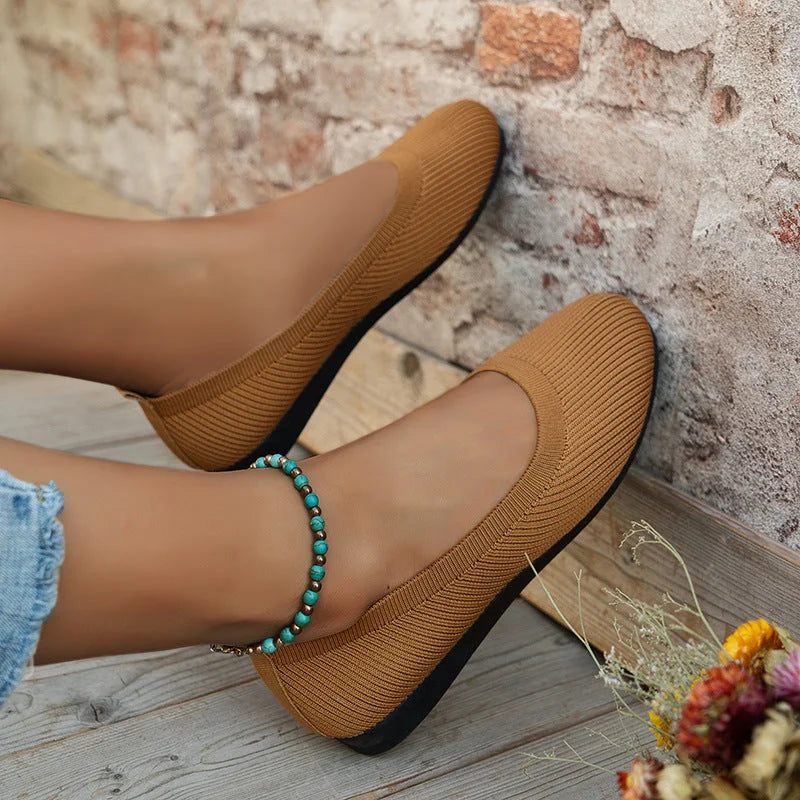 Damen Ballerinas – Leichte bequeme Flats aus Mesh für Alltag & Sommer