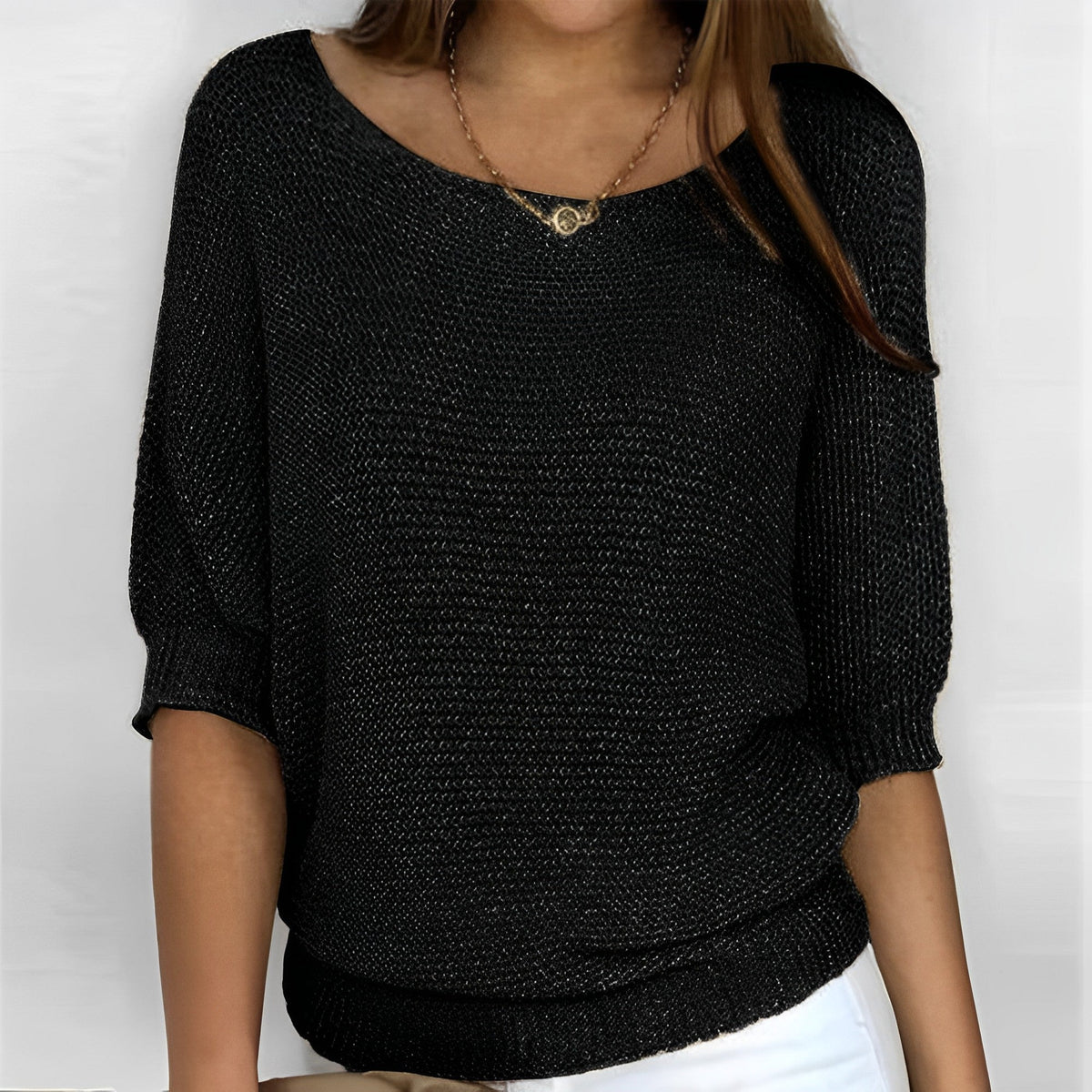 Leonie - Zeitgemäßer Rundhals-Pullover