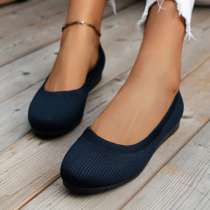 Damen Ballerinas – Leichte bequeme Flats aus Mesh für Alltag & Sommer
