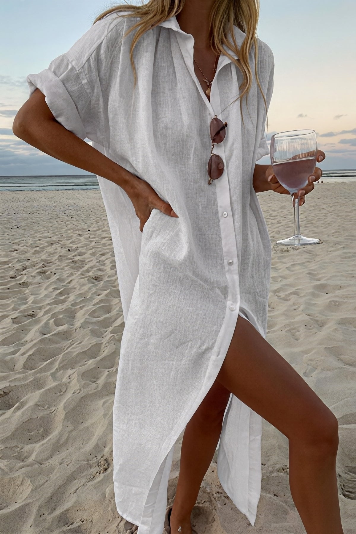 Gracey - Damen Strandkleid
