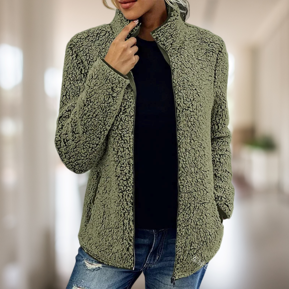 Katie - Fleecejacke mit Reißverschluss