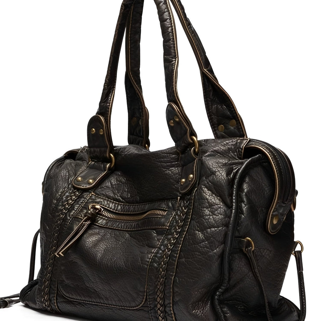 Hollie - Damenhandtasche mit Reißverschluss im entspannten Stil