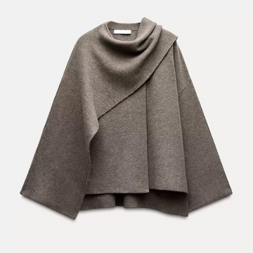 Mia - Eleganter Cape Mantel