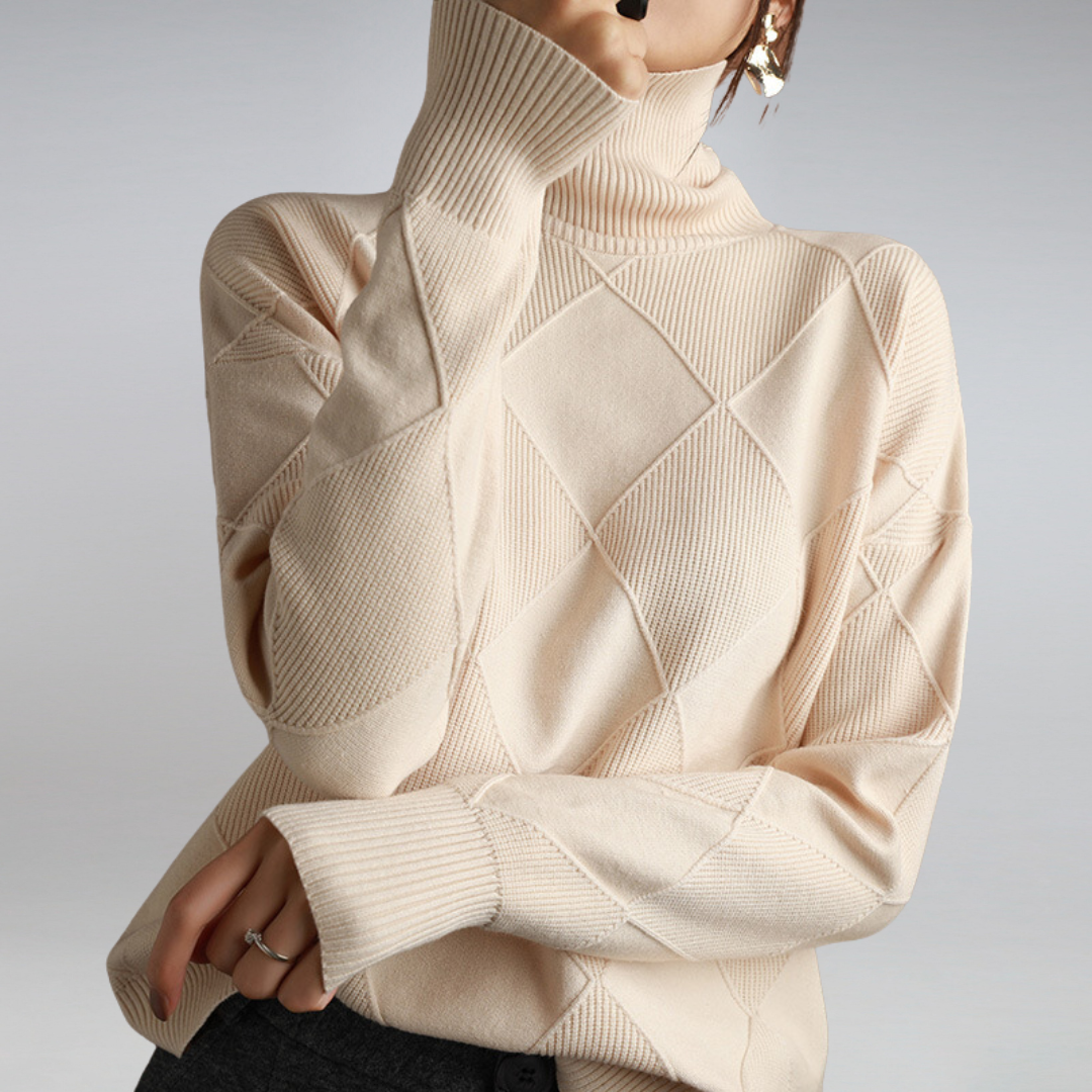 Camille - Stilvoller Rollkragenpullover