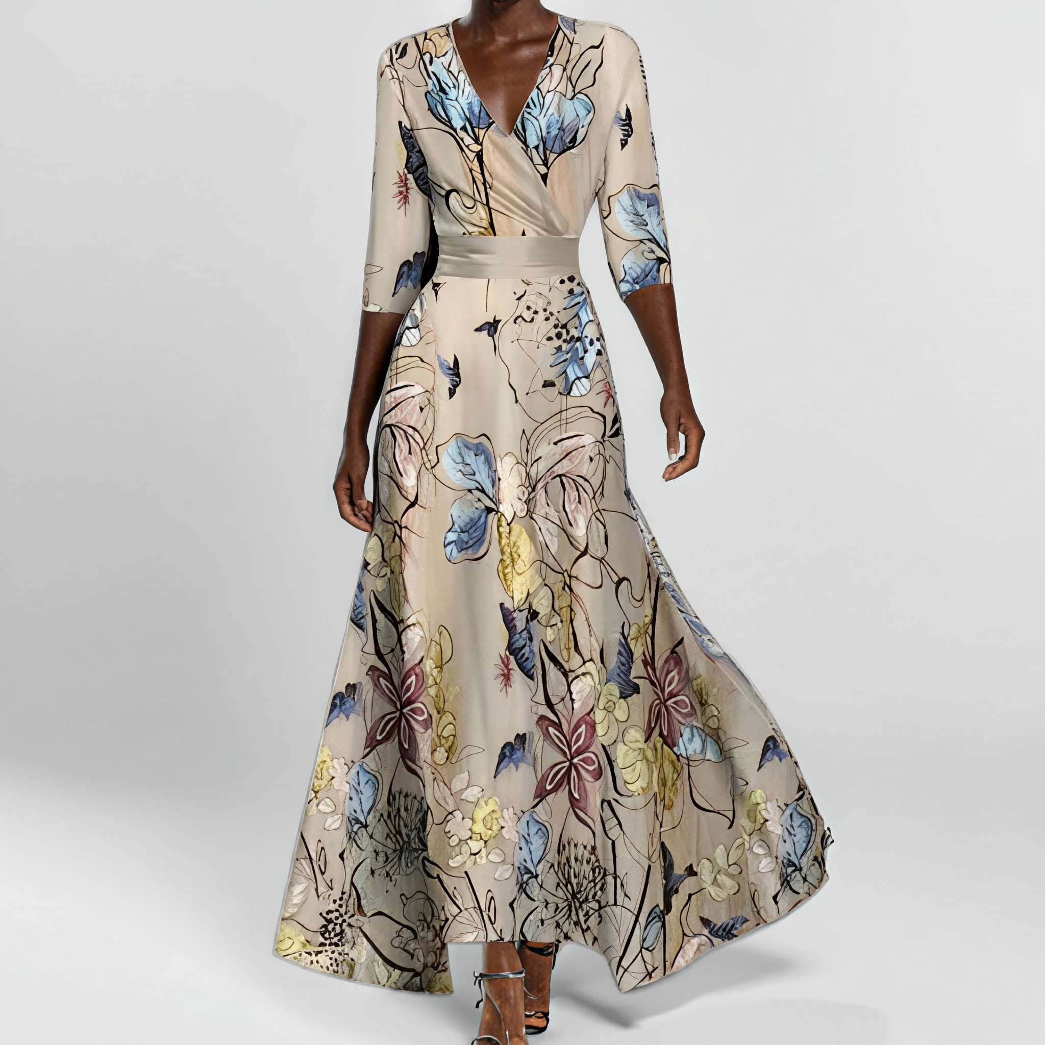 Dolores - Damen Kleid mit Muster