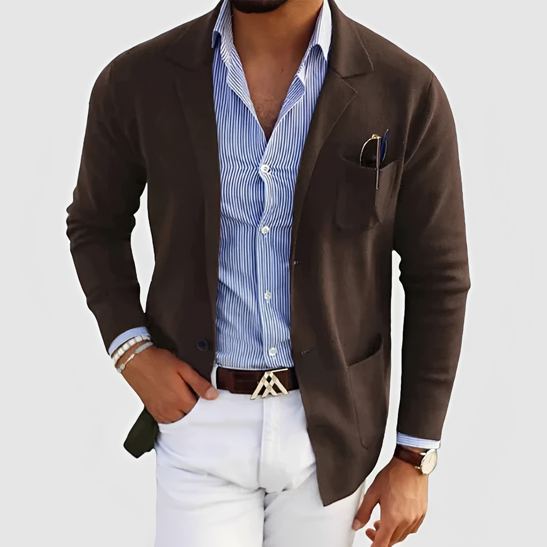 Toby - Klassische Jacke mit Knöpfen