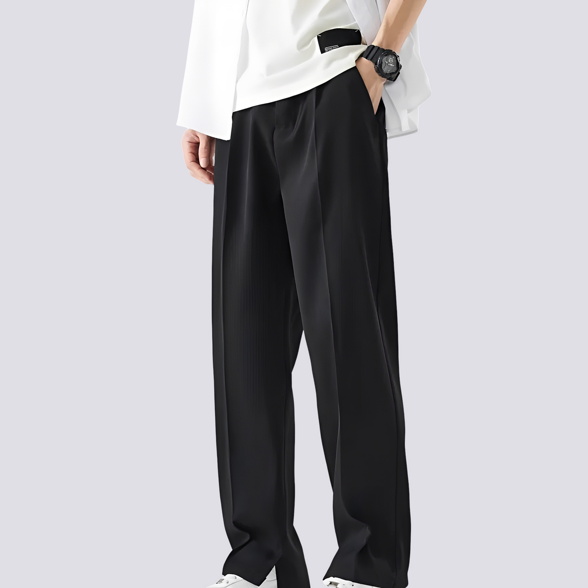 Carlo - Bequeme, locker geschnittene Hose