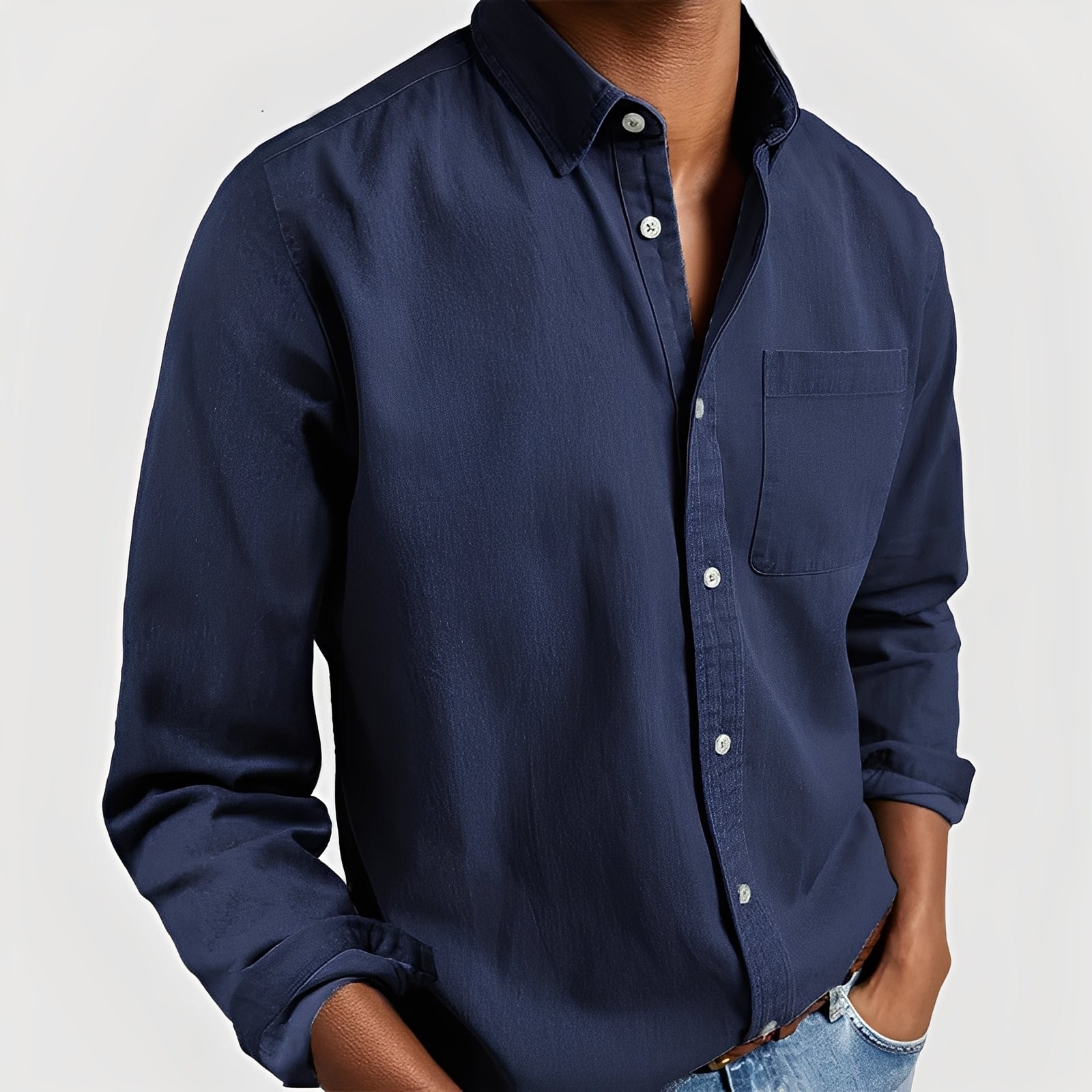 Gauvain - Elegantes Herren-Langarmhemd