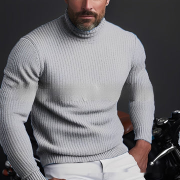 Richard - Komfortabler, warmer Herrenrollkragenpullover