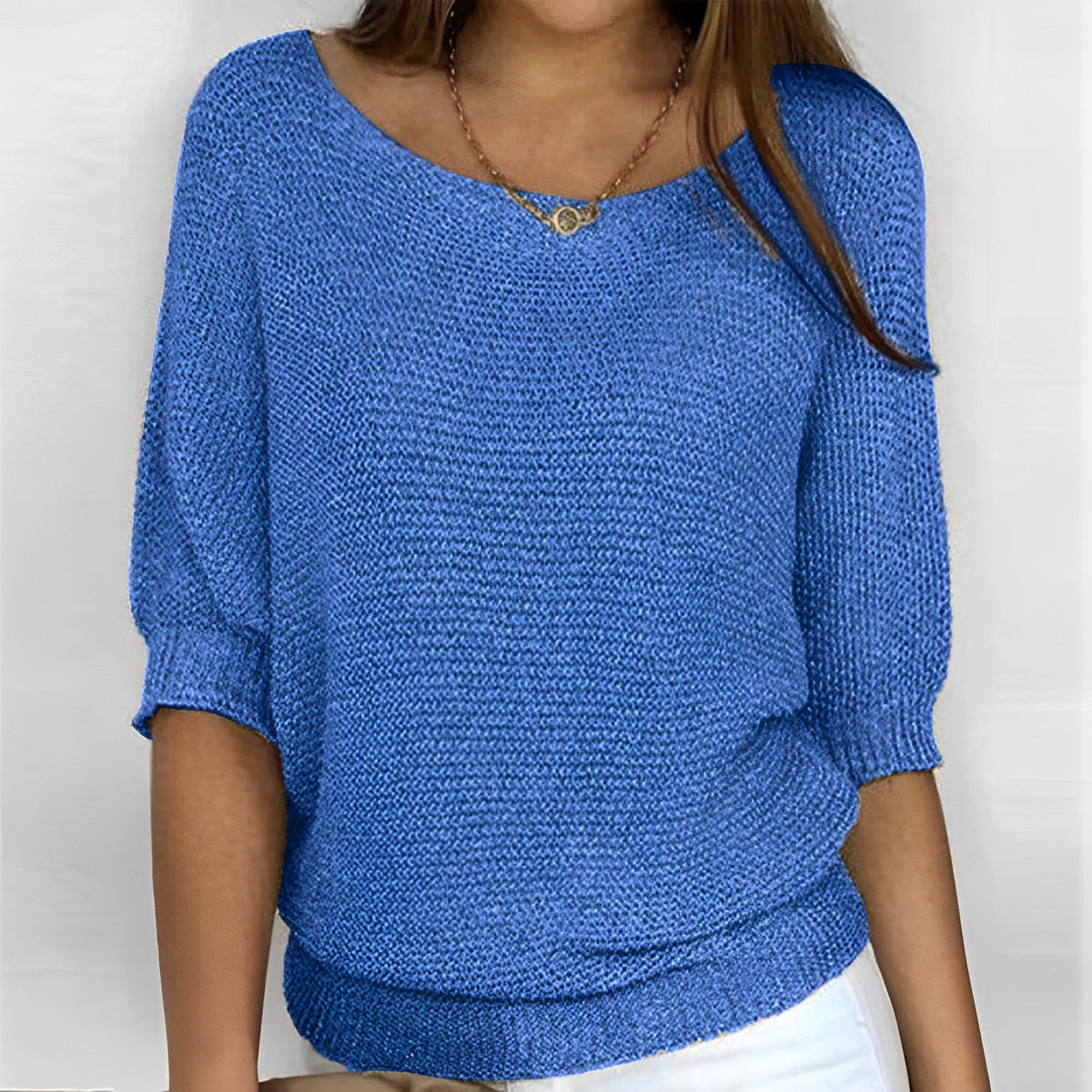 Leonie - Zeitgemäßer Rundhals-Pullover