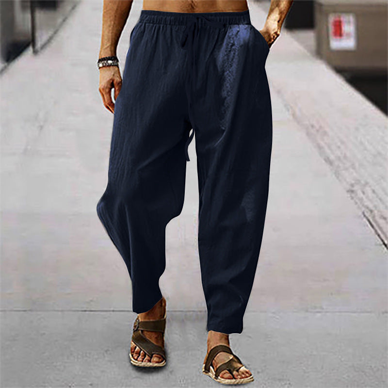 Titus - Leinenhose Elastisch