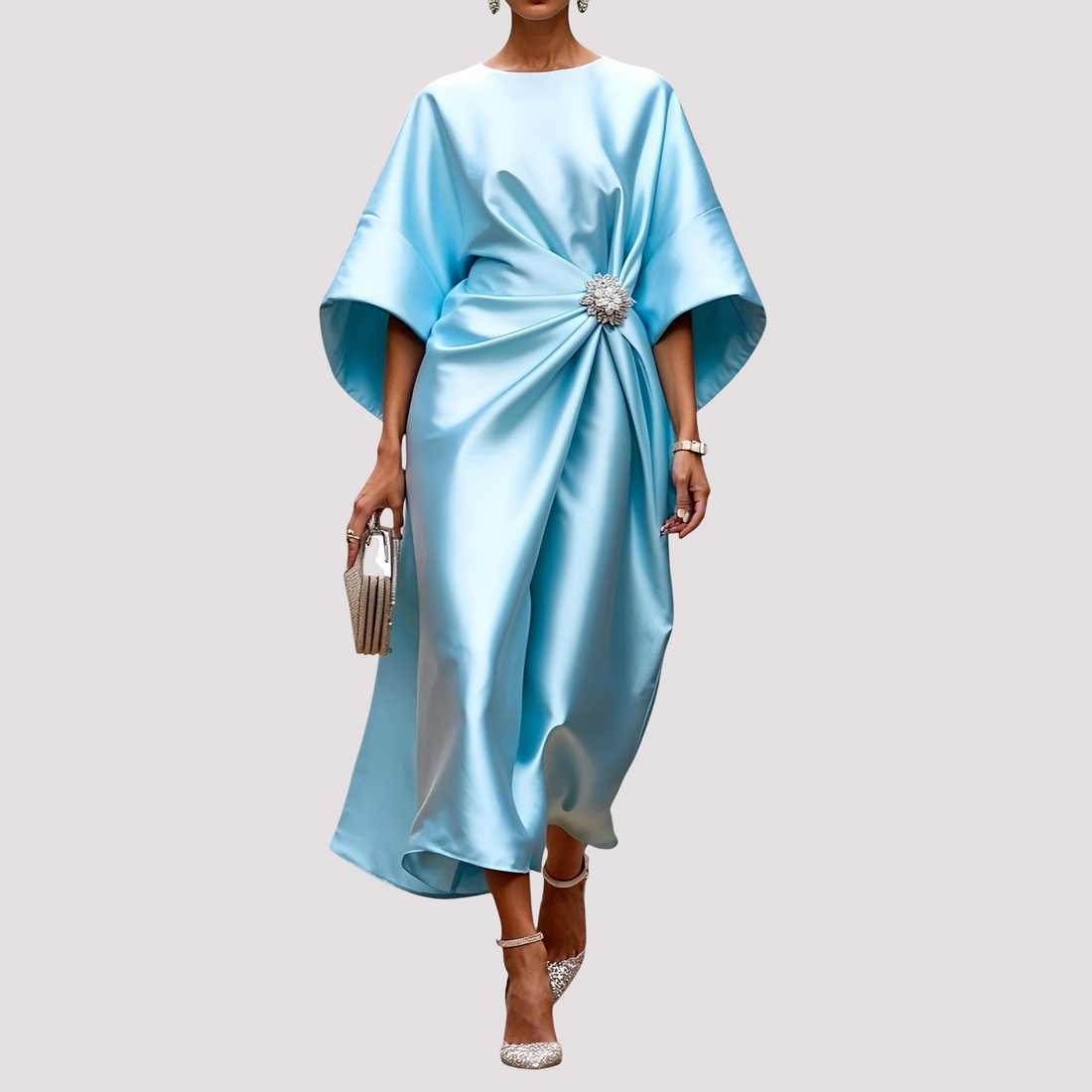 Kay - Elegantes Wickel-Midikleid