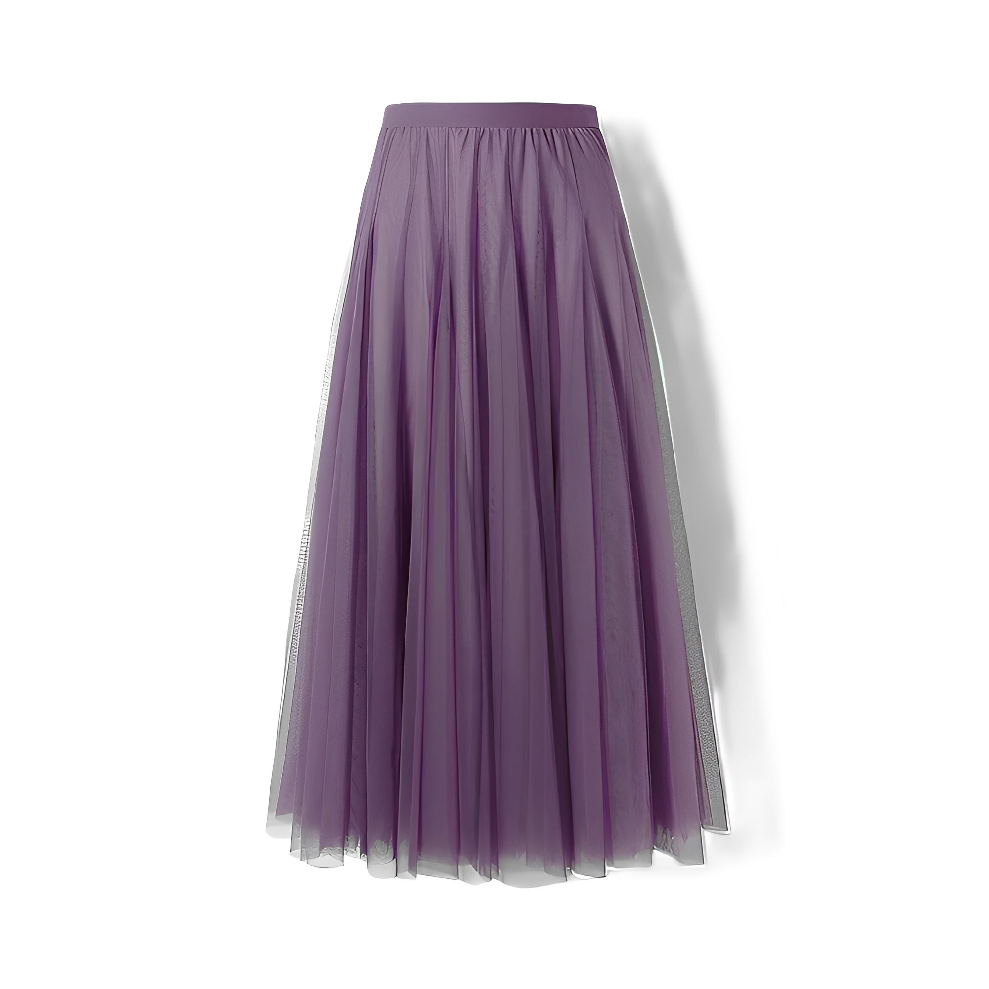 Maleah - Eleganter Midirock mit Falten
