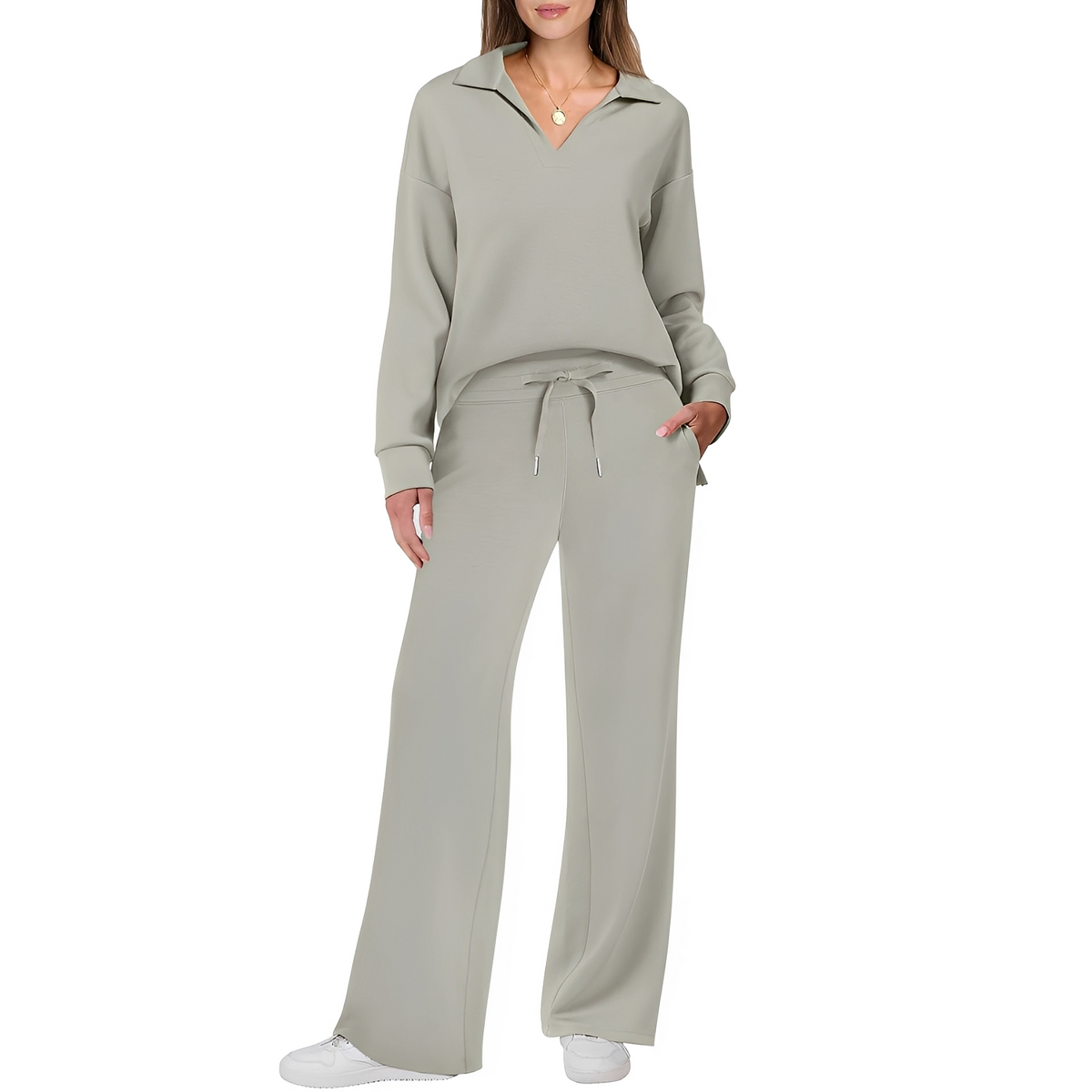 Justina - Komfortables Damen-Set mit Oberteil und Hose