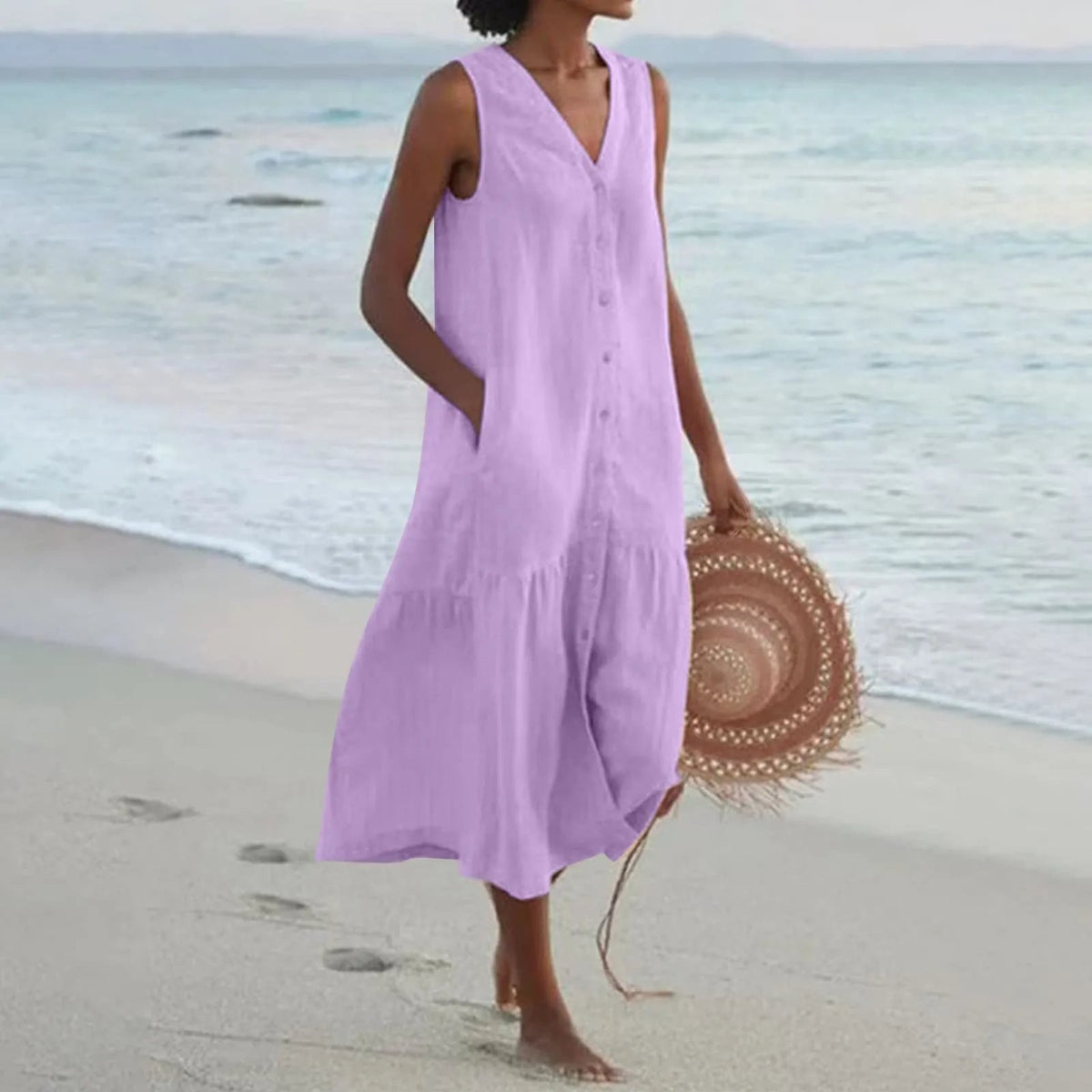 Lena- Luftiges Damen Sommerkleid