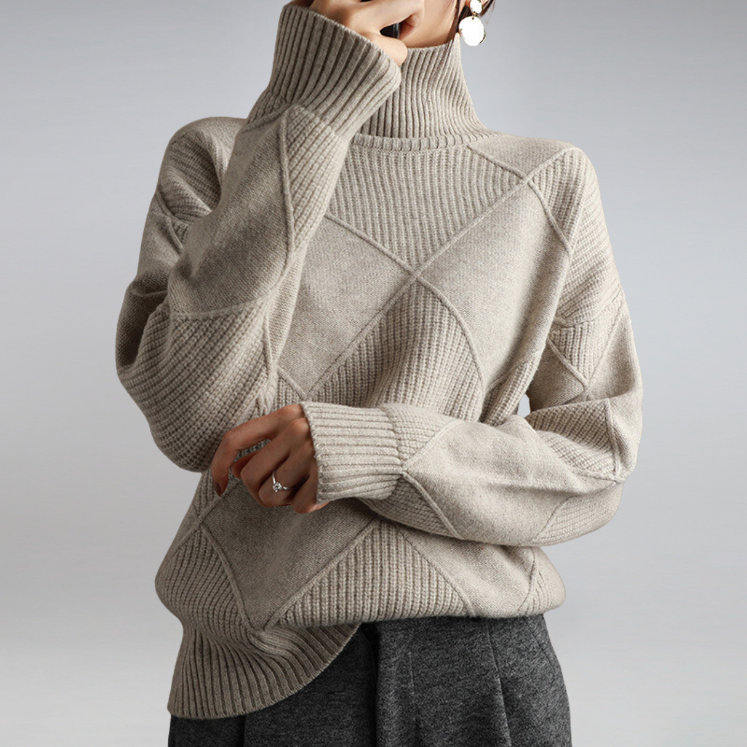 Camille - Stilvoller Rollkragenpullover