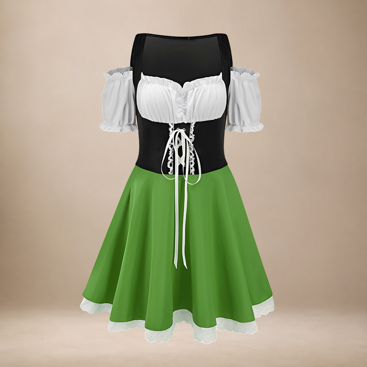 Daisie - Kurzes, modernes Oktoberfest-Partykleid (Futter nicht enthalten)