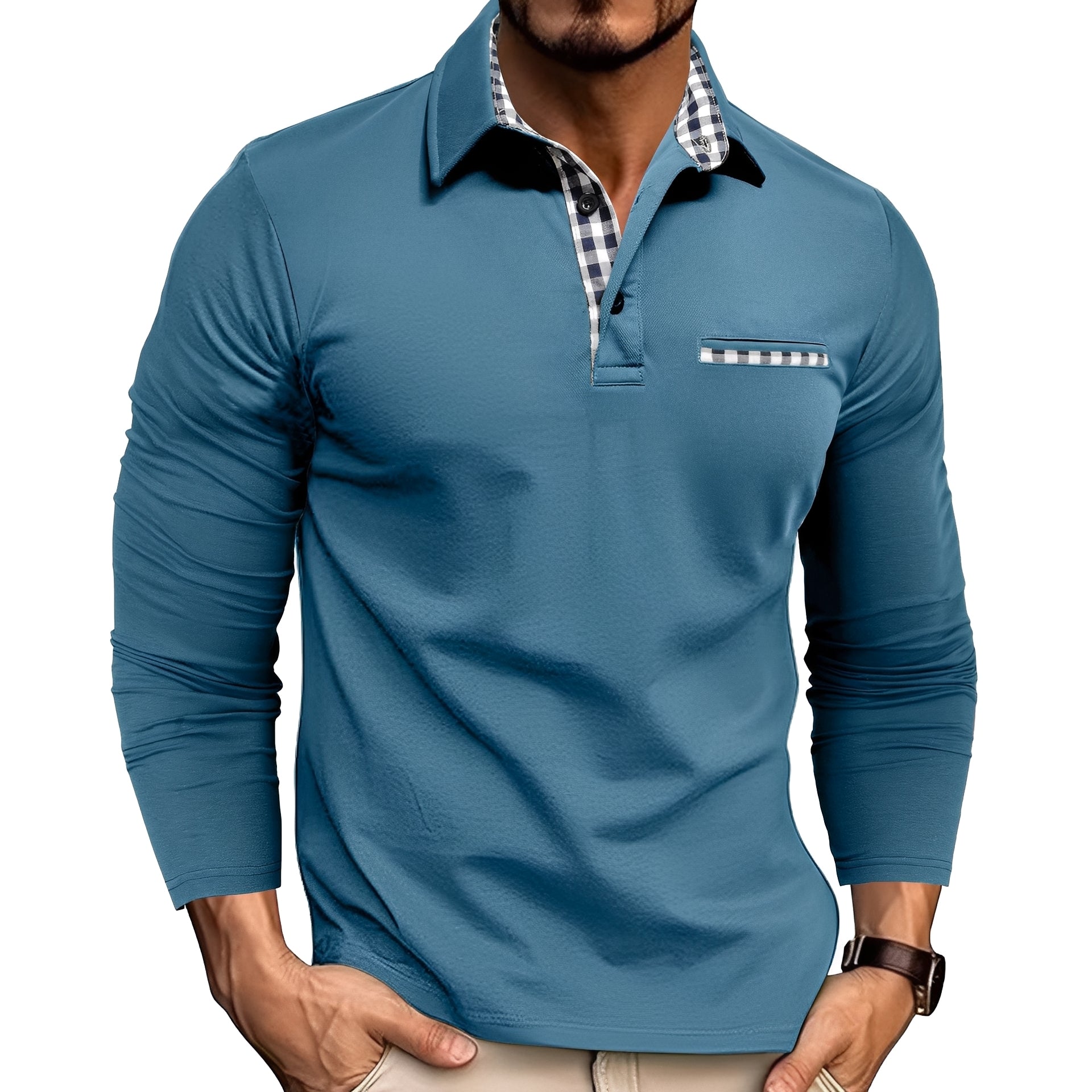 Rupert - Komfortables Langarm-Poloshirt