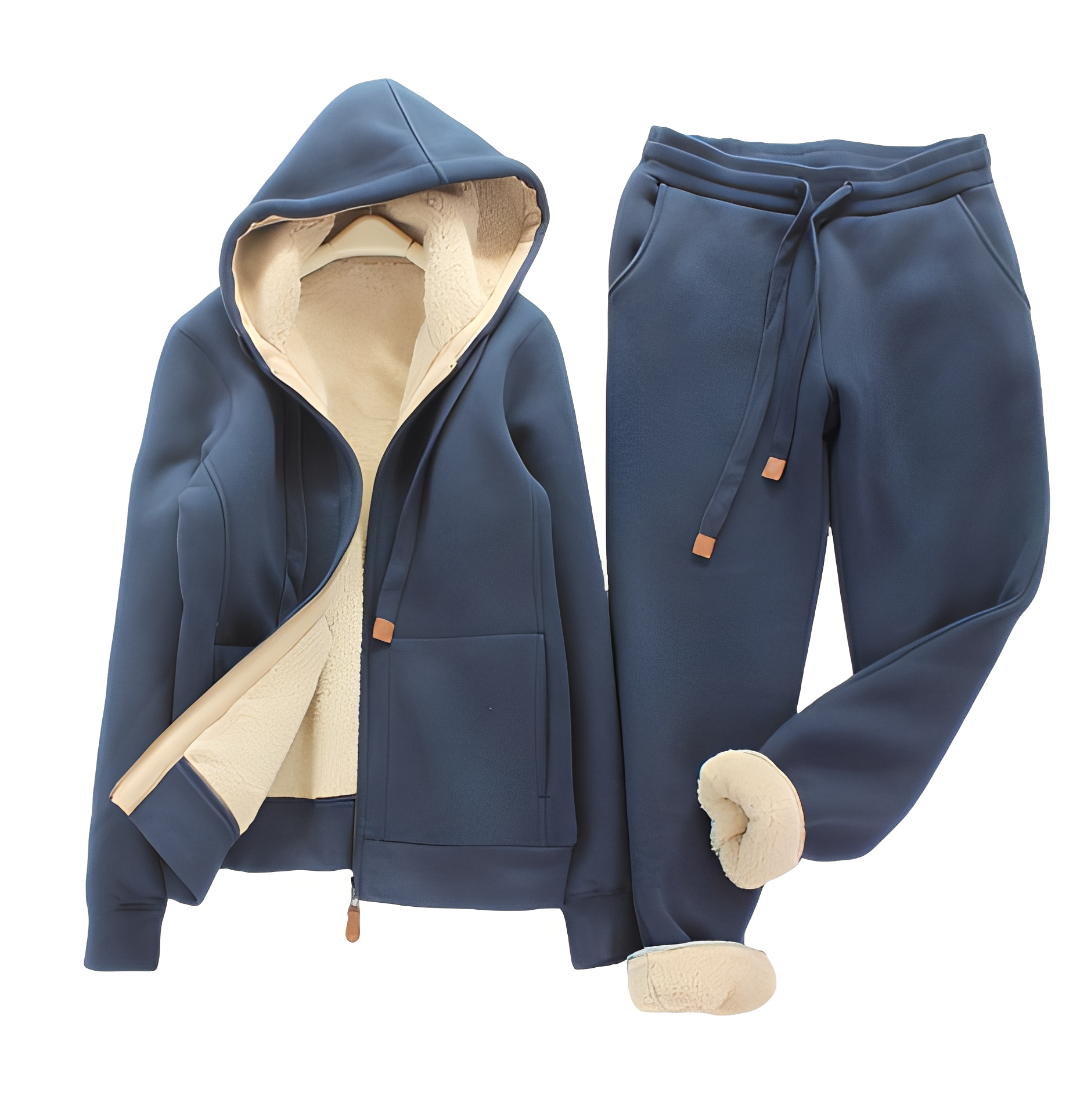 Monica - Komfortables Damen-Set aus Kapuzenpullover und Jogginghose