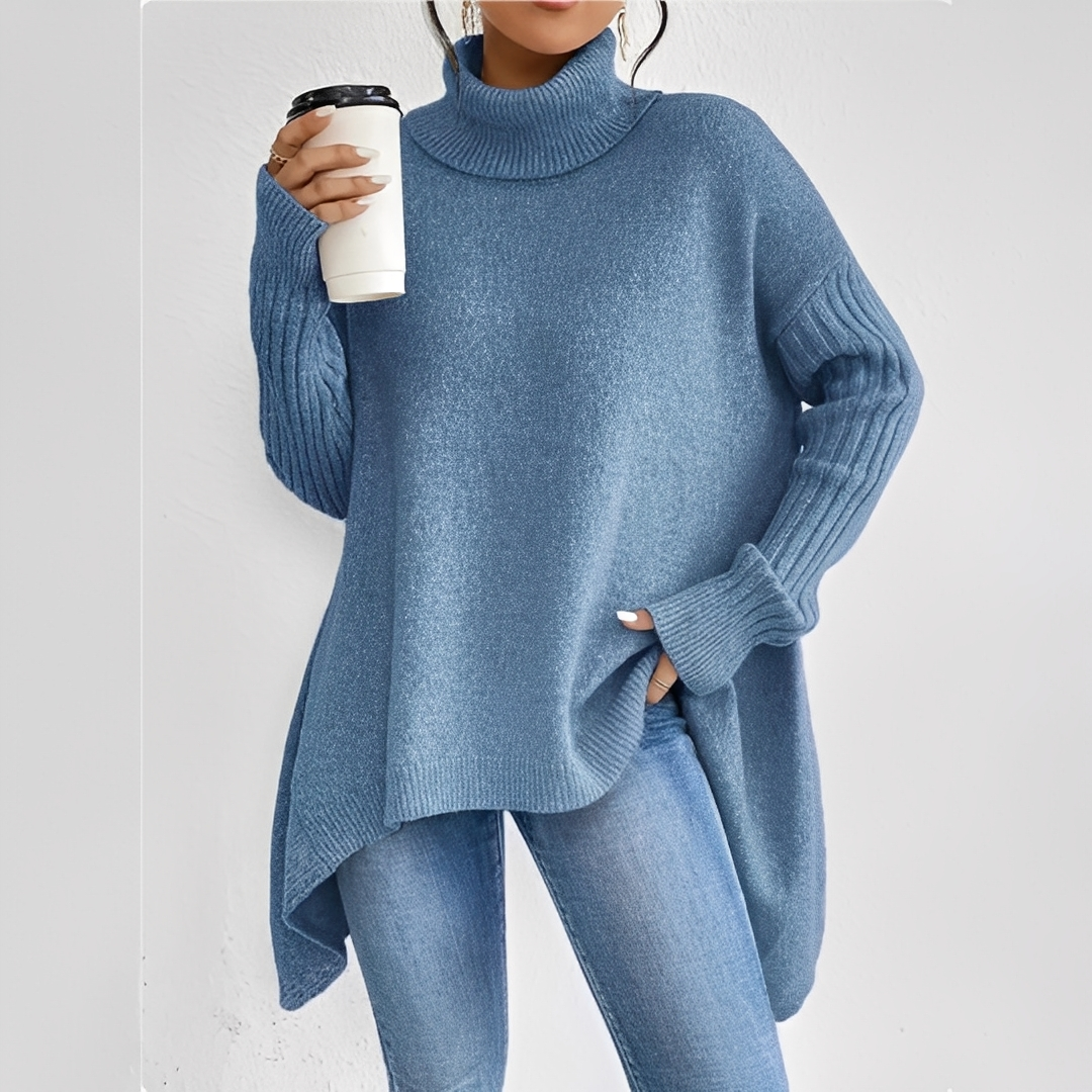 Maëlle - Klassischer Rollkragenpullover