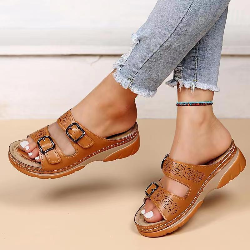 Beverly - Sandalen mit Doppelschnalle