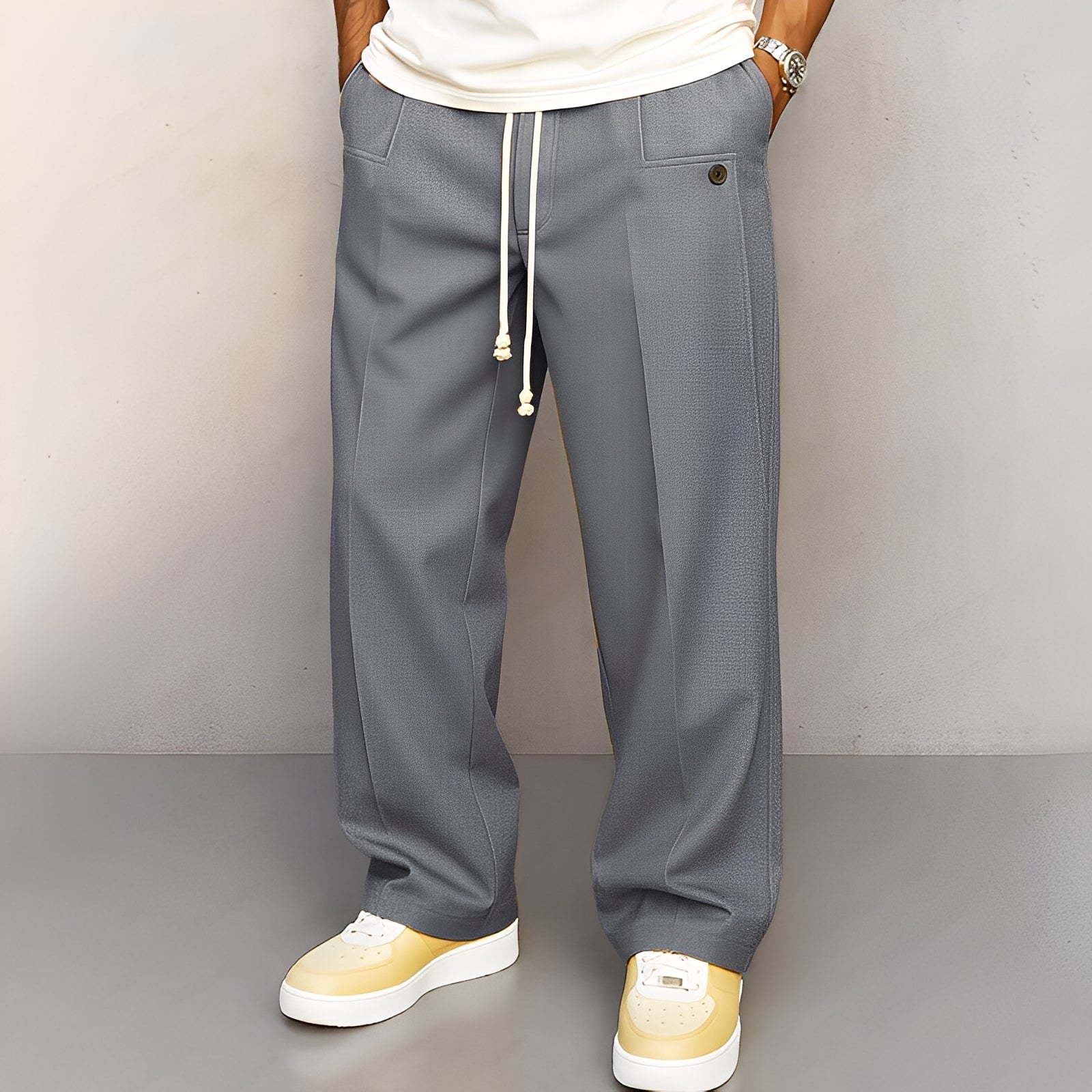Kevin - Herrenhose mit komfortabler und lockerer Passform