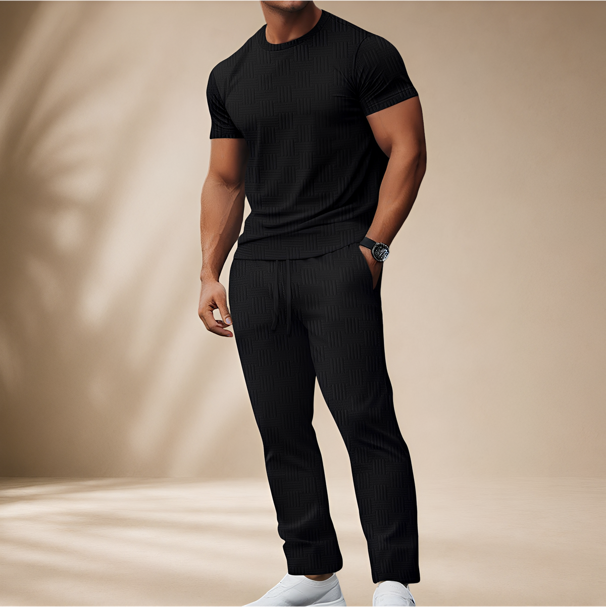 Thomas - Elegantes Set aus Oberteil und Hose