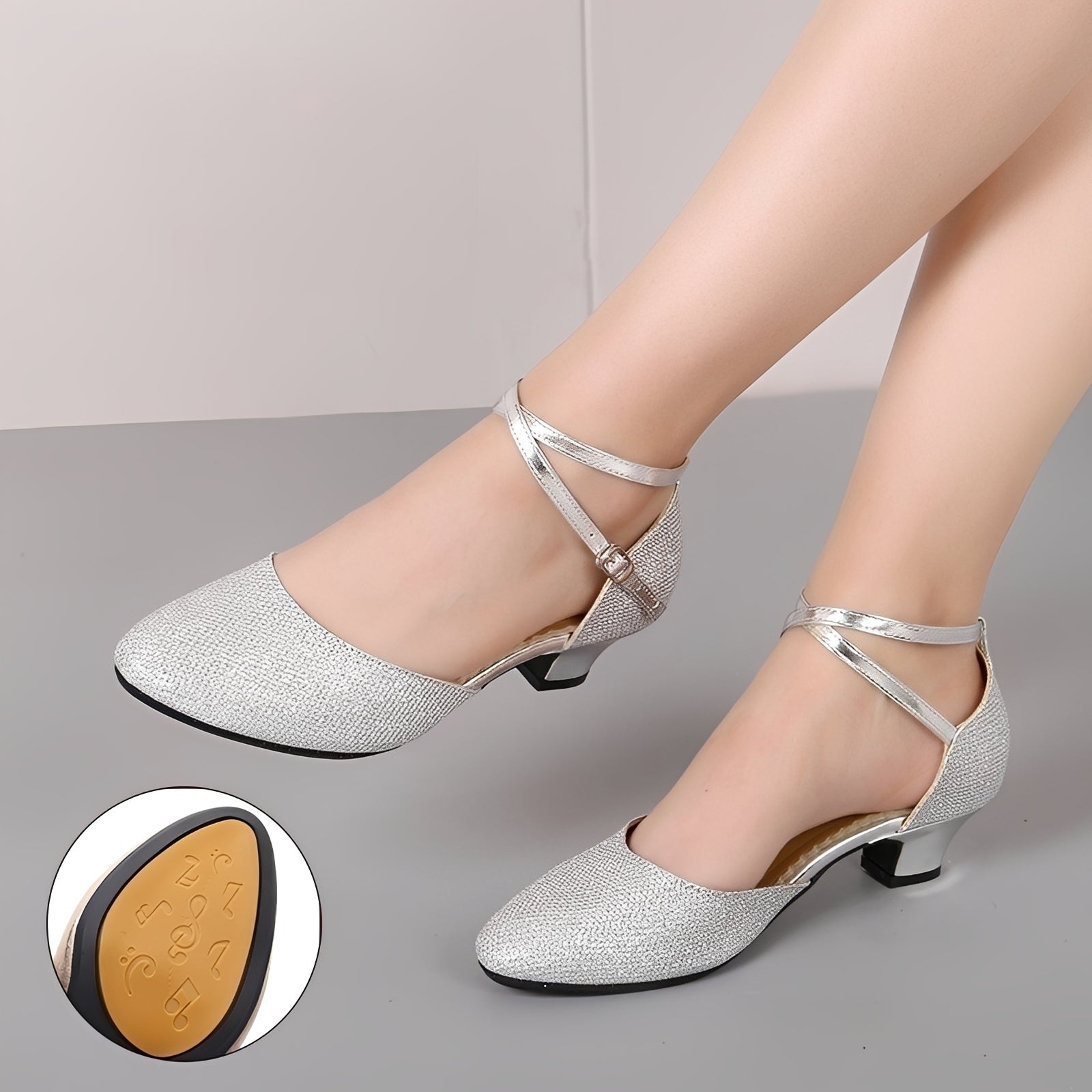 Carrie - Glanzvolle Damensandalen