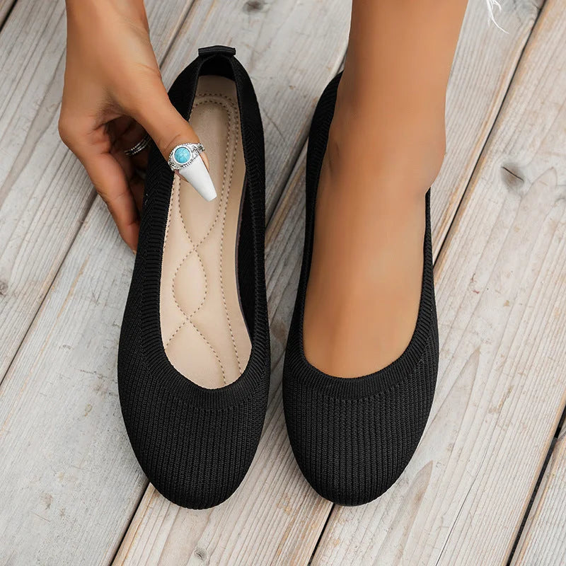 Damen Ballerinas – Leichte bequeme Flats aus Mesh für Alltag & Sommer