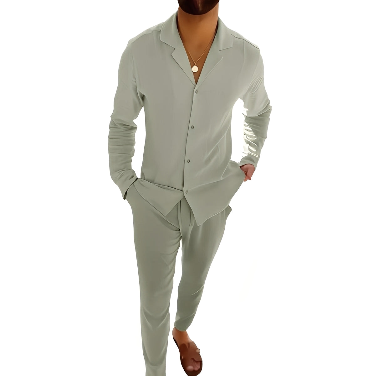 Hadrien - Herren-Set mit Oberteil und Hose