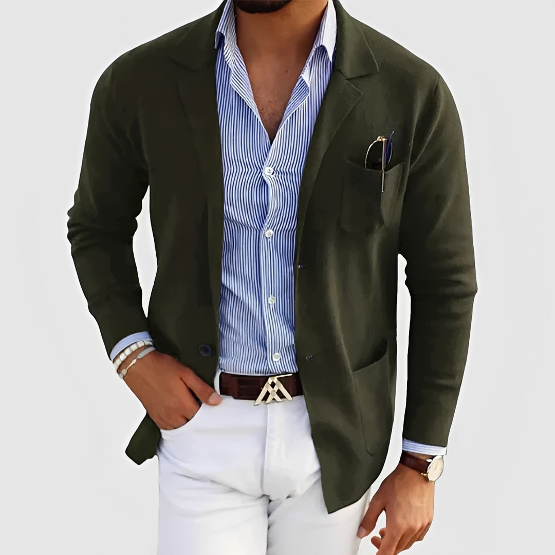 Toby - Klassische Jacke mit Knöpfen