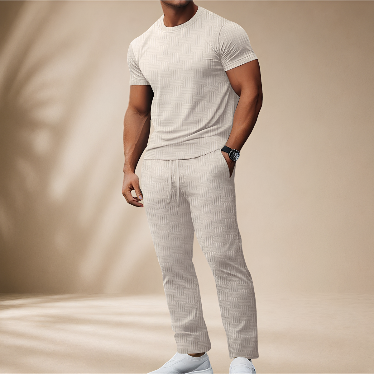 Thomas - Elegantes Set aus Oberteil und Hose