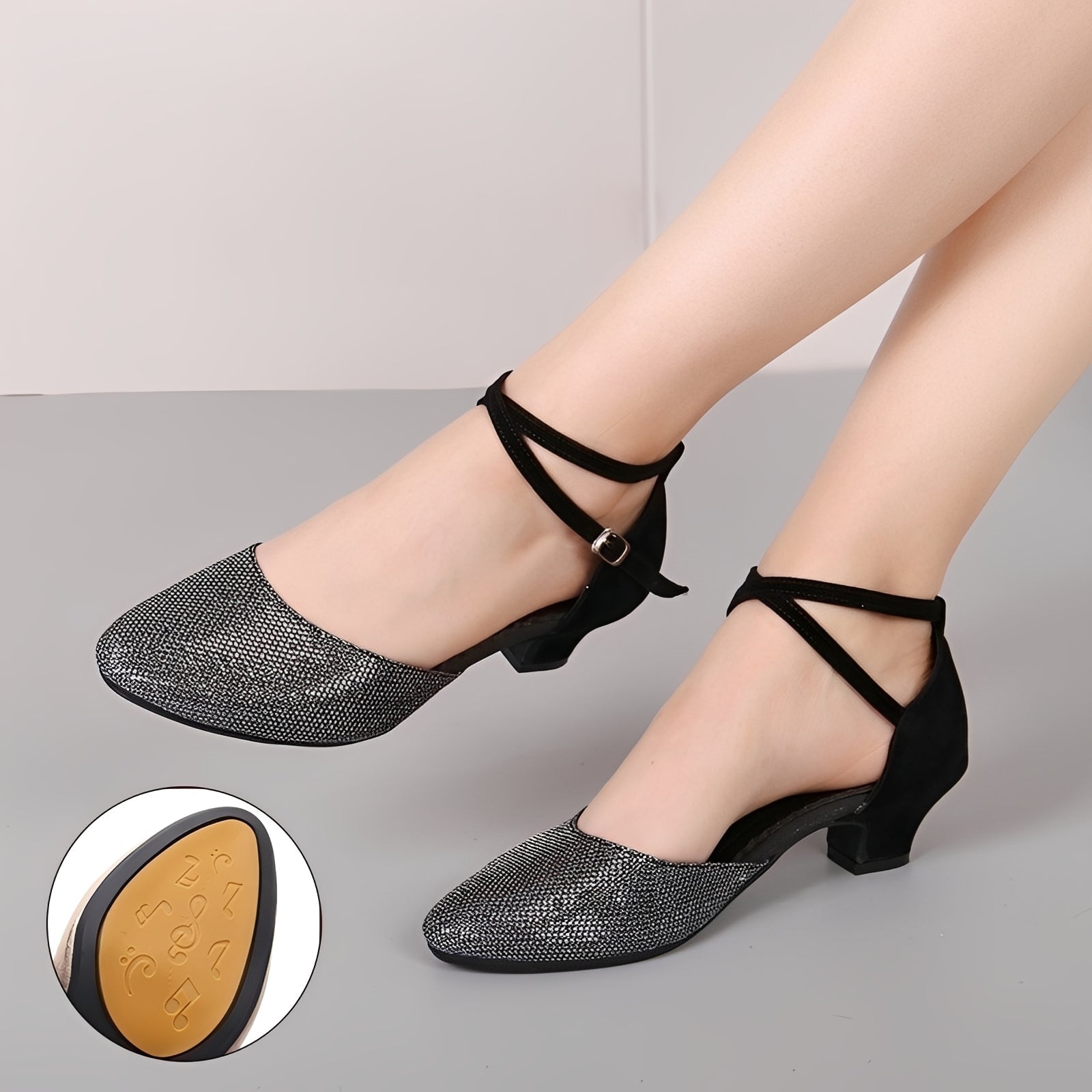 Carrie - Glanzvolle Damensandalen