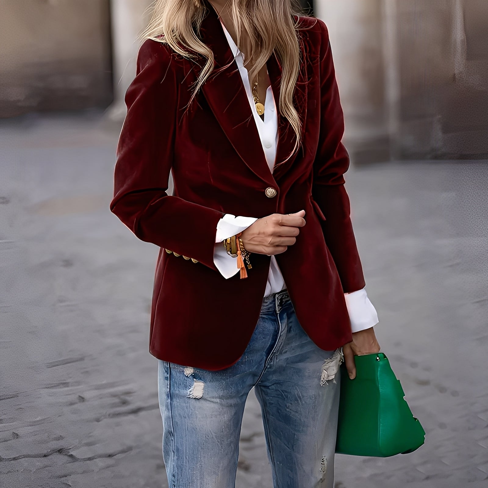 Alise - Moderner Blazer mit schmaler Passform