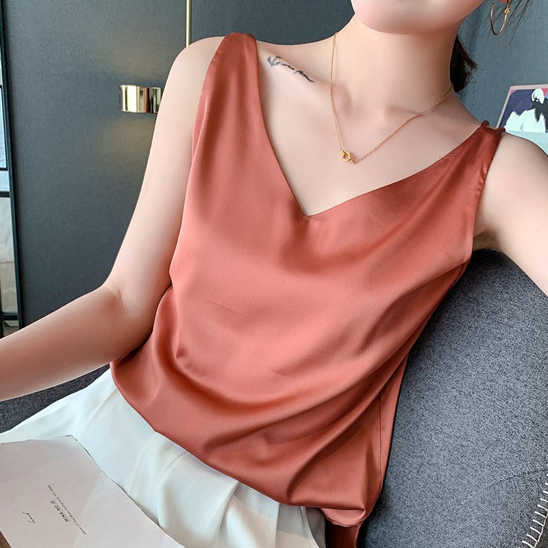 Gladys - Tanktop mit V-Ausschnitt