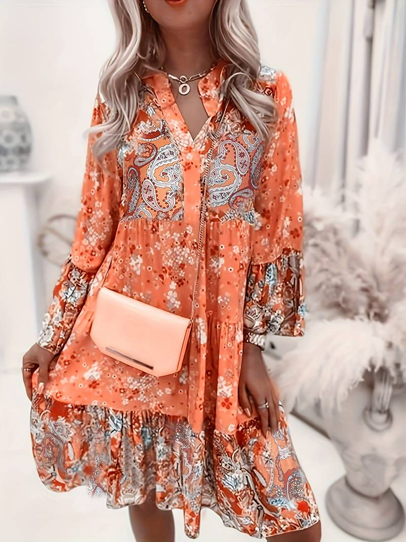 Liora - Freizeitkleid mit Blumenmuster