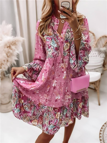Liora - Freizeitkleid mit Blumenmuster
