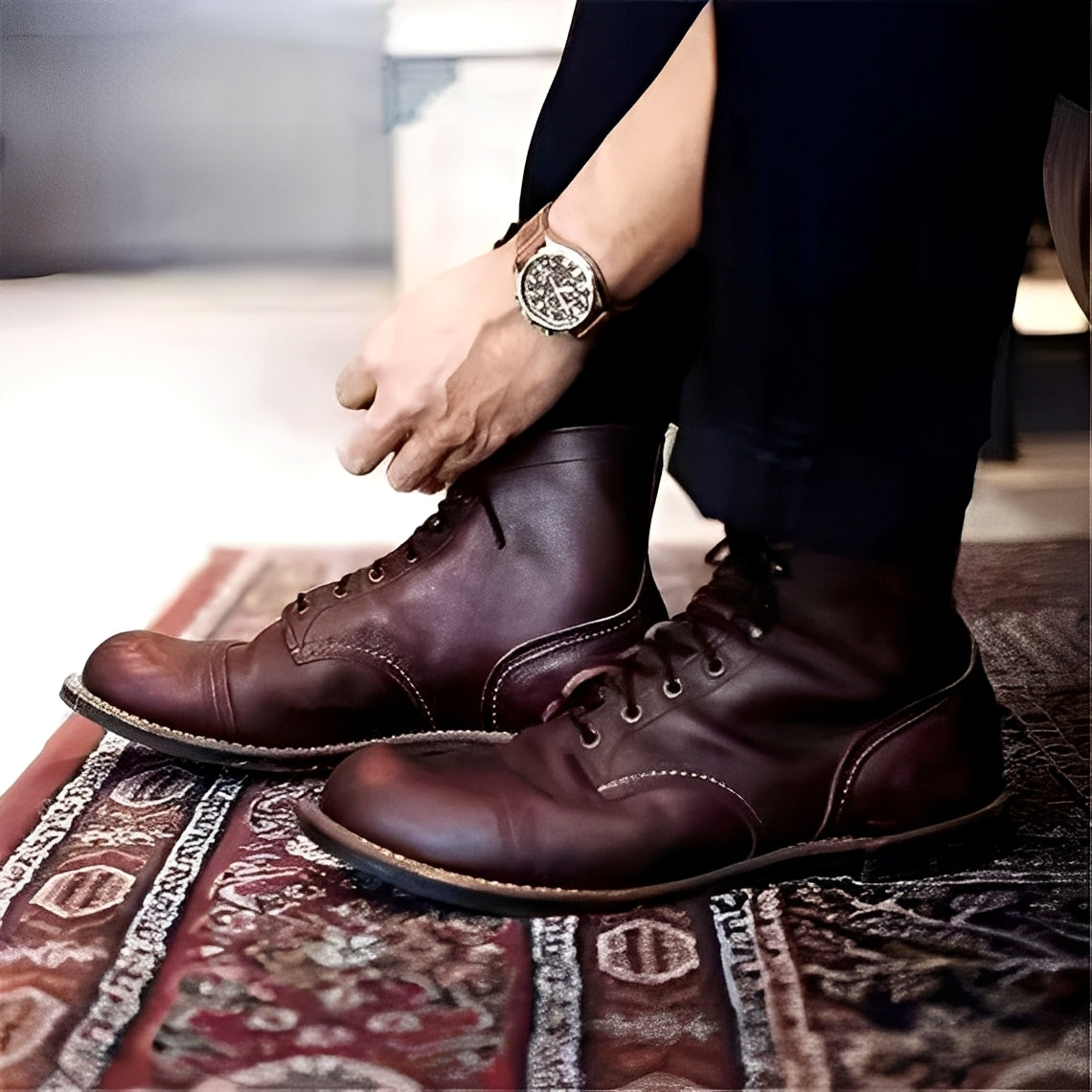 Garrick - Robuste Retro-Mode-Stiefel für Herren