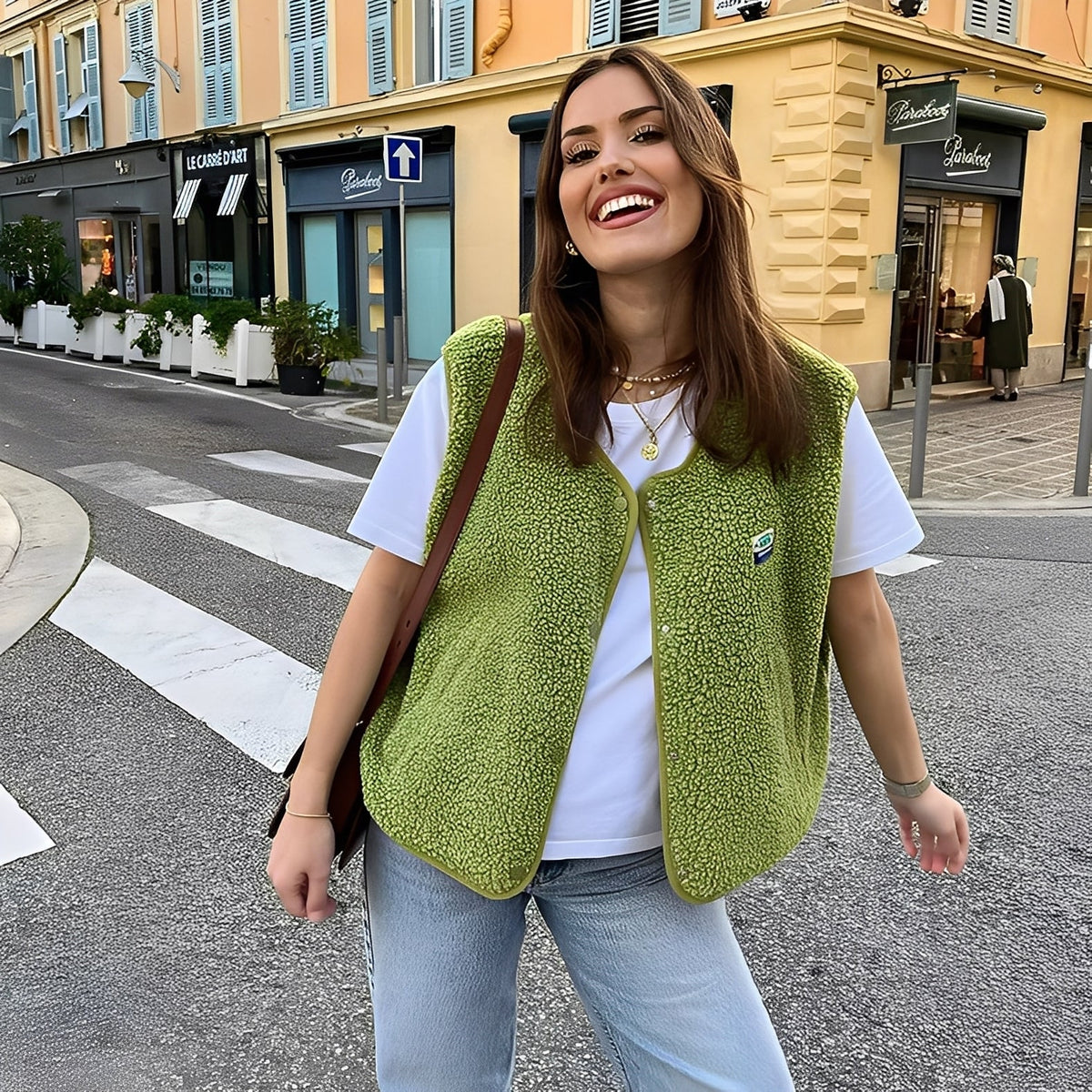 Vanessa - Komfortable und warme Weste