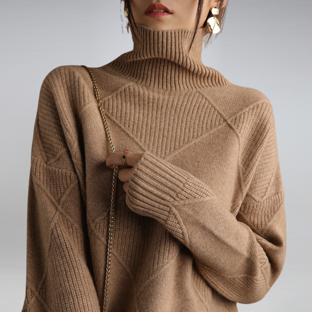 Camille - Stilvoller Rollkragenpullover