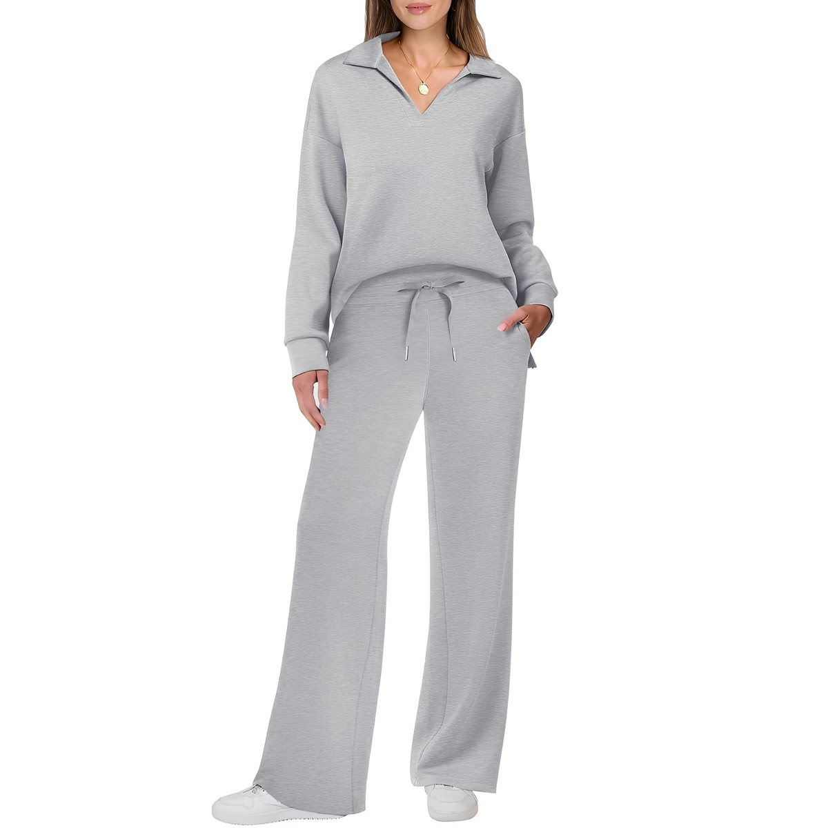 Justina - Komfortables Damen-Set mit Oberteil und Hose